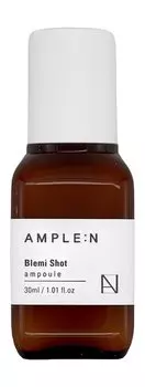 Ампульная сыворотка для проблемной кожи лица с ниацинамидом Ample:N Blemi Shot Ampoule