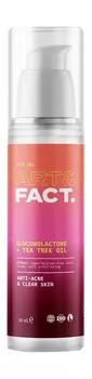 Анти-акне крем-гель для проблемной кожи с глюконолактоном и PHA-кислотой Art&Fact. Anti-Acne and Clear Skin Face Gel