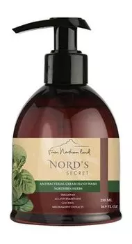 Антибактериальное крем-мыло для рук с ароматом северных трав Nord's Secret Antibacterial Cream Hand Wash Northern Herbs