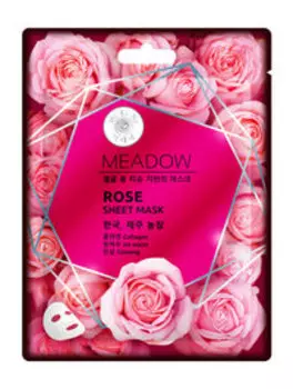 Антиоксидантная тканевая маска для лица Mi-Ri-Ne Meadow Rose Sheet Mask