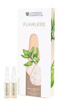Антивозрастная лифтинг-сыворотка для лица с пептидами в ампулах Janssen Cosmetics Skin Contour Fluid