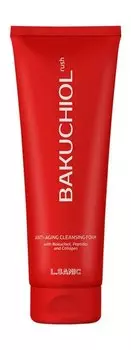 Антивозрастная очищающая пенка для умывания лица с бакучиолом и витаминным комплексом L.Sanic Bakuchiol Rush Anti-Aging Cleansing Foam
