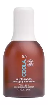 Антивозрастная сыворотка-автозагар для лица с аргановым маслом Coola Sunless Tan Anti-Aging Face Serum