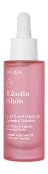 Антивозрастная сыворотка для лица с экстрактом календулы Pupa Elastin Shots Antigravity Face Serum