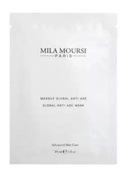 Антивозрастная тканевая маска для лица Mila Moursi Global Anti Age Mask