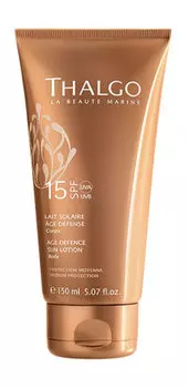 Антивозрастное солнцезащитное молочко для тела Thalgo Age Defense Sun Body Lotion SPF15