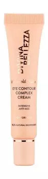 Антивозрастной интенсивный крем для кожи вокруг глаз с золотом Divina Bellezza Intensive Anti-Age Eye Contour Complex Cream Rich Formula