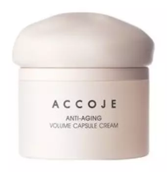 Антивозрастной капсульный крем для лица с экстрактами водорослей Accoje Anti-Aging Volume Capsule Cream