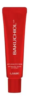 Антивозрастной крем для кожи вокруг глаз с бакучиолом, пептидами и коллагеном L.Sanic Bakuchiol Rush Anti-Aging Eye Cream