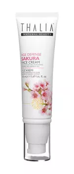 Антивозрастной крем для лица с экстрактом сакуры Thalia Natural Beauty Age Defense Sakura Face Cream