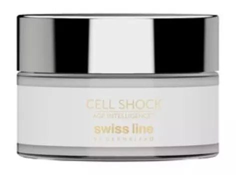 Антивозрастной крем для лица с пептидами Swiss Line Cell Shock Age Intelligence Youth Inducing Cream