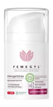 Антивозрастной крем для лица со стволовыми клетками арганы Femegyl Крем-адаптоген Идеальный контур