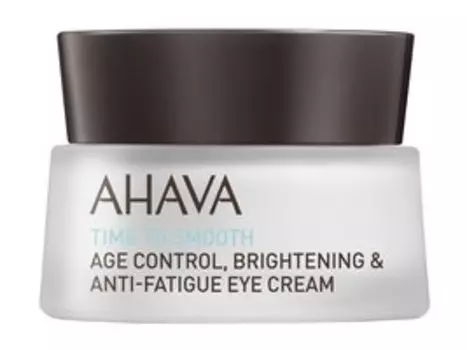 Антивозрастной крем для синия кожи век, снимающий признаки утомления Ahava Time to Smooth Age Control Brightening Eye Cream