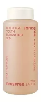 Антивозрастной восстанавливающий тонер для лица с экстрактом черного чая Innisfree Black Tea Youth Enhancing Skin