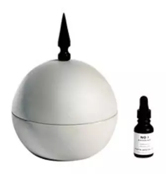 Аромадиффузор в керамической вазе Photo/Genics + Co No.1 Hashish Concrete Dome Aromatic Set