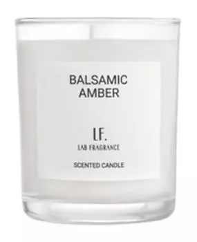 Ароматическая свеча Lab Fragrance Balsamic Amber Scented Candle