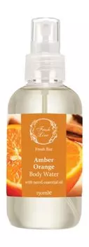 Ароматная вода для тела с эфирным маслом нероли Fresh Line Amber Orange Body Water