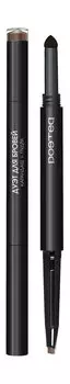Автоматический карандаш для бровей с пудрой Poeteq Pencil + Eyebrow Powder Duet