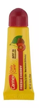 Бальзам для губ с ароматом вишни в тубе Carmex Daily Care Fresh Cherry Moisturizing Lip Balm Tube SPF 15