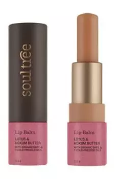 Бальзам для губ с экстрактом лотоса и маслом кокума SoulTree Lotus & Kokum Butter Lip Balm