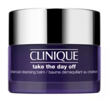 Бальзам для снятия стойкого макияжа с древесным углем Clinique Take the Day off Charcoal Balm Travel Size