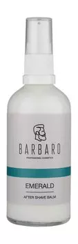 Бальзам после бритья с ароматом цитруса, розмарина и жасмина Barbaro Emerald After Shave Balm