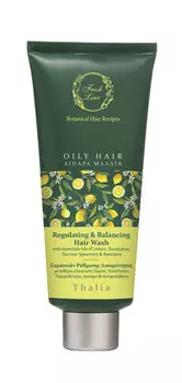 Балансирующий шампунь для жирных волос Fresh Line Thalia Regulating and Balancing Hair Wash