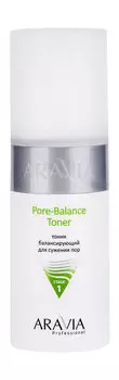 Балансирующий тоник для сужения пор жирной и проблемной кожи Aravia Professional Pore-Balance Toner