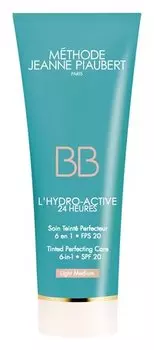 BB крем 6 в 1 Methode Jeanne Piaubert L'Hydro Active 24H Tinted Perfecting Care SPF 20 Medium Light