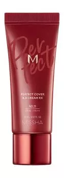 BB-крем для лица с маскирующим эффектом Missha М Perfect Cover BB Cream RХ SPF42/PA+++