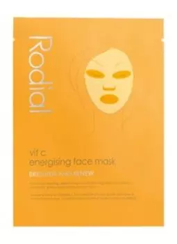 Биоцеллюлозная маска для лица с витамином C Rodial Vit C Energising Face Mask