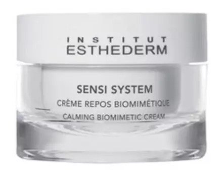 Биомиметичный успокаивающий крем для лица Institut Esthederm Sensi System Calming Biomimetic Cream