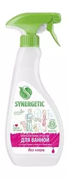 Биоразлагаемое средство для ванной от известкового налета и ржавчины Synergetic ECO Средство без хлора для ванной