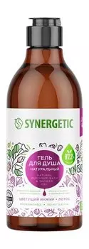 Биоразлагаемый гель для душа с ароматом инжира и лотоса Synergetic Natural Perfumed Bath & Shower Gel Цветущий инжир и лотос