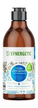 Биоразлагаемый гель для душа с ароматом кокоса и маслом макадамии Synergetic Natural Perfumed Bath & Shower Gel Кокос и масло макадамии