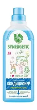 Биоразлагаемый кондиционер-ополаскиватель для белья Synergetic ECO Гипоаллергенный кондиционер для белья Утренняя роса