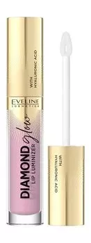 Блеск для губ с гиалуроновой кислотой и витамином C Eveline Diamond Glow Lip Luminizer