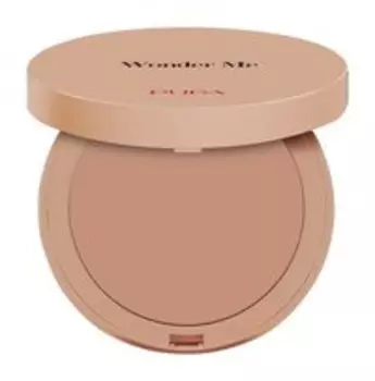 Бронзирующая пудра для лица с полуматовым финишем Pupa Wonder Me Bronzer