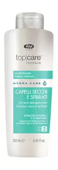 Быстродействующий питательный кондиционер для волос Lisap Milano Top Care Repair Hydra Care Conditioner