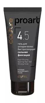 Быстросохнущий гель для укладки волос сильной степени фиксации Estel Haute Couture Proart Гель для укладки Быстросохнущий Сильная фиксация 4.5