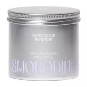 Cахарно-соляной скраб-желе для тела с маслом лаванды SmoRodina Lavender Body Scrub