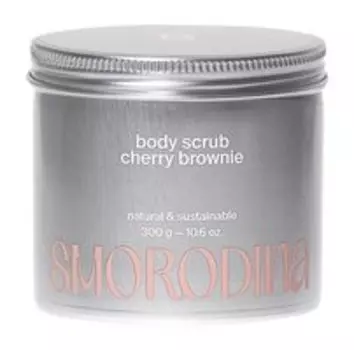 Cахарно-соляной скраб-желе для тела с вишней SmoRodina Cherry Brownie Body Scrub