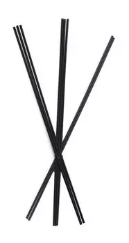 Черные фибровые палочки 38 см для аромадиффузоров Locherber Milano Fiber Sticks 38 cm for Diffuser