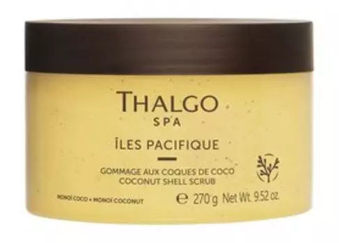 Cкраб для тела с частичками скорлупы кокоса Thalgo Iles Pacifique Coconut Shell Scrub