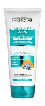 Cкраб для тела с фруктовыми кислотами Dermolab Exfoliating Purifying and Regenerating Body Scrub