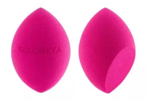 Cпонж для макияжа со срезом Solomeya Flat End Blending Sponge Pink