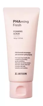 Деликатный пенящийся скраб для лица с PHA-кислотой JayJun PHAming Fresh Foaming Scrub
