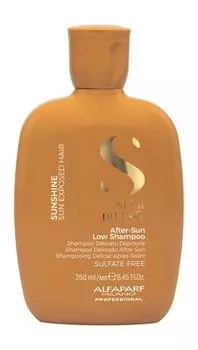 Деликатный шампунь для волос после пребывания на солнце Alfaparf Milano Semi di Lino Sunshine After-Sun Low Shampoo