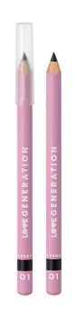 Деревянный карандаш для глаз Love Generation Eye Pencil