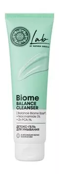 Детокс-гель для умывания с ниацинамидом и цинком Natura Siberica Lab Biome Balance Cleanser